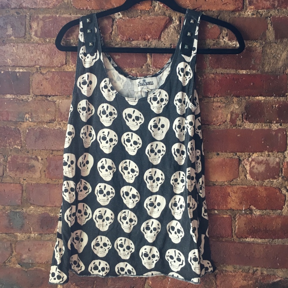Skull tank top
